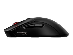 HyperX Pulsefire Haste 2 - Maus - optisch - 6 Tasten - kabellos, kabelgebunden - 2.4 GHz, Bluetooth 5.0 - kabelloser Empfänger (USB)