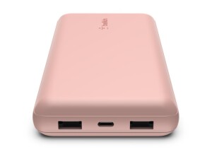 Belkin BoostCharge - Powerbank - 20000 mAh - 15 Watt - 3 A - 3 Ausgabeanschlussstellen (2 x USB, 24 pin USB-C)