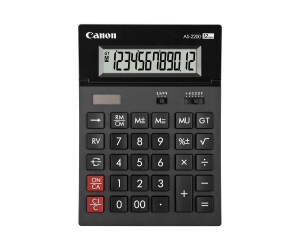 Canon AS -2200 - desktop calculator - 12 positions
