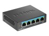 D-Link DMS 105 - Switch - unmanaged - 5 x 10/100/1000/2.5G