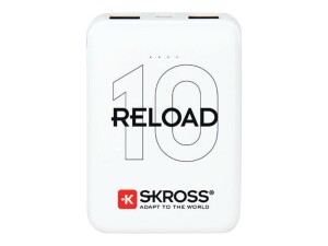 SKROSS RELOAD 10 - Powerbank - 10000 mAh - 37 Wh - 2.4 A...