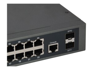 LevelOne GEP-2652 - Switch - Smart - 24 x 10/100/1000 (PoE+)