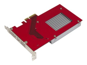 StarTech.com U.2 auf PCIe Adapter für 2,5" U.2 NVMe SSD - SFF 8639 - 4x PCI Express 3.0 - NVMe PCIe Adapter - U.2 PCIe Karte - Schnittstellenadapter - 2.5" (6.4 cm)