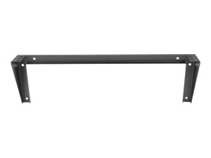 StarTech.com 19 Zoll 1HE vertikales Wandmontage Rack aus Stahl - 1U Rack Bracket 19 - Schwarz - Halterung - geeignet für Wandmontage - Schwarz - 1U - 48.3 cm (19")