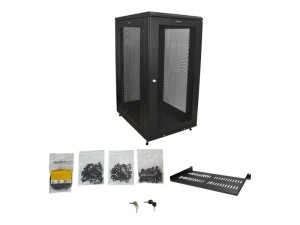 StarTech.com RK2433BKM Serverschrank (24HE, 78cm tiefes...