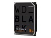 WD Black WDBSLA0080HNC - Festplatte - 8 TB - intern - 3.5" (8.9 cm)
