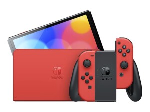 Nintendo Switch OLED - Mario Red Edition - Spielkonsole