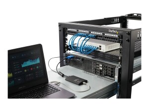 StarTech.com USB 2.0 KVM Konsole - Mobiler Laptop Crash Cart Adapter mit Datenübertragung und Videoaufnahme
