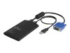 StarTech.com USB 2.0 KVM Konsole - Mobiler Laptop Crash Cart Adapter mit Datenübertragung und Videoaufnahme