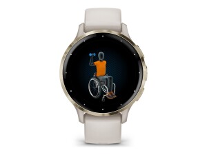 Garmin Venu 3S - 41 mm - Ivory - intelligente Uhr mit...