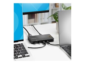 StarTech.com 2-Port USB-C KVM Switch, Single-4K 60Hz HDMI...