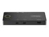 StarTech.com 2-Port USB-C KVM Switch, Single-4K 60Hz HDMI Monitor, Dual-100W Power Delivery Pass-through Ports, Bus Powered, USB Type-C/USB4/Thunderbolt 3/4 Compatible - Small Form Factor (C2-H46-UC2-PD-KVM)
