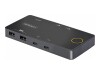 StarTech.com 2-Port USB-C KVM Switch, Single-4K 60Hz HDMI Monitor, Dual-100W Power Delivery Pass-through Ports, Bus Powered, USB Type-C/USB4/Thunderbolt 3/4 Compatible - Small Form Factor (C2-H46-UC2-PD-KVM)