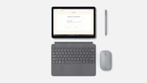 Microsoft Surface Go 4 for Business - Tablet - Intel N-series N200 / 1 GHz - Win 11 Pro - UHD Graphics - 8 GB RAM - 256 GB SSD - 26.7 cm (10.5")