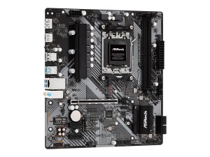 ASRock B650M-H/M.2+ - Motherboard - micro ATX - Socket AM5 - AMD B650 Chipsatz - USB-C 3.2 Gen 1, USB 3.2 Gen 1 - Gigabit LAN - Onboard-Grafik (CPU erforderlich)