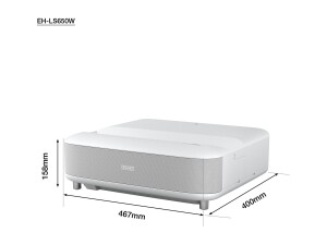 Epson EH-LS650W - 3-LCD-Projektor - 3600 lm (weiß)