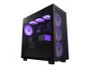 NZXT H series H7 Flow - Mid tower - ATX - Seitenteil mit Fenster (gehärtetes Glas)