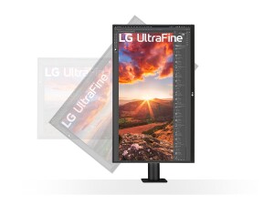 LG UltraFine Ergo 27UN880P-B - UN880P Series - LED-Monitor - 68 cm (27")