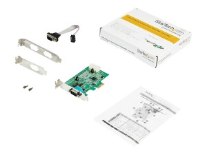 StarTech.com 2 Port Serielle PCIe RS232 Adapter Karte -...