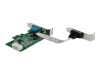 StarTech.com 2 Port Serielle PCIe RS232 Adapter Karte - Serielle PCIe RS232 Host Controller Karte - PCIe auf seriell DB9 - 16950 UART - Nidrig Profil Erweiterungskarte - Windows & Linux (PEX2S953LP)