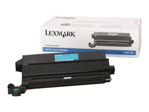 Lexmark Cyan - Original - Tonerpatrone - für Lexmark...