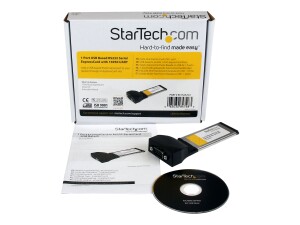 StarTech.com Serielle RS232 / DB9 Laptop ExpressCard Schnittstellenkarte mit 16950 UART