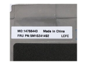 Lenovo Lite-On - Ersatztastatur Notebook - mit NFC -...