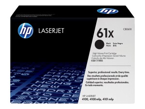 HP 61X - Hohe Ergiebigkeit - Schwarz - original -...