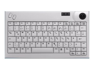 Cherry Active Key AK-440-TU - Tastatur - mit Trackball