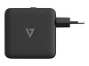 V7 Netzteil - 3 A - 2 Ausgabeanschlussstellen (24 pin USB-C)