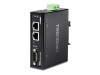 TRENDnet TI-M12 - Gateway - industriell - 100Mb LAN, Modbus, RS-442, RS-485, RS-232