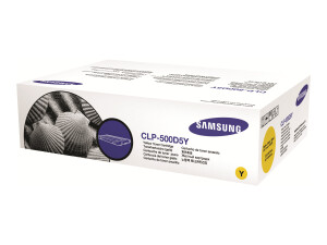 Samsung Gelb - original - Tonerpatrone - für CLP-500