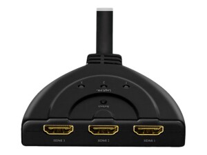 LogiLink Video/Audio Splitter/Switch - 3 x HDMI