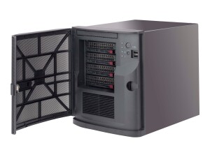 Supermicro SC721 TQ-250B - Tower - Mini-ITX 250 Watt (FlexATX)