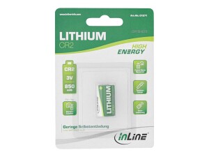 InLine Lithium High Energy Batterie - Fotobatterie - CR2...