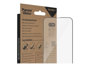 PanzerGlass Bildschirmschutz für Handy - ultrabreite Passform