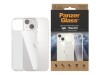 PanzerGlass HardCase - Clear Edition - hintere Abdeckung für Mobiltelefon - antibakteriell - Polycarbonat, 100 % recyceltes thermoplastisches Polyurethan (TPU)