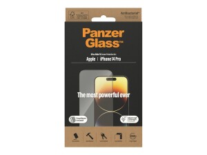 PanzerGlass Bildschirmschutz für Handy - ultrabreite Passform