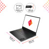 HP OMEN Transcend by HP 16-u0095ng - Intel Core i9 13900HX - Win 11 Home - GeForce RTX 4070 - 32 GB RAM - 1 TB SSD NVMe, TLC - 40.6 cm (16")