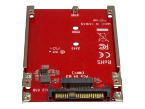 StarTech.com M.2 auf U.2 Adapter - für 1x M.2 NVMe...