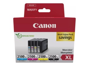 Canon PGI-2500XL Ink Cartridge BK/C/M/Y MULTI -...