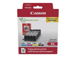 Canon CLI-581XL Ink Cartridge BK/C/M/Y - Tintenpatrone