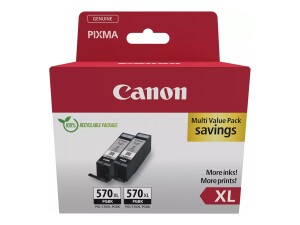 Canon PGI-570XL Ink Cartridge BK TWIN - Tintenpatrone