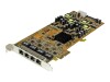 StarTech.com 4 Port Gigabit Power over Ethernet PCI Express Netzwerkkarte - PSE / PoE PCIe NIC - 4-fach (Quad)