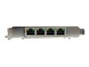 StarTech.com 4 Port Gigabit Power over Ethernet PCI Express Netzwerkkarte - PSE / PoE PCIe NIC - 4-fach (Quad)