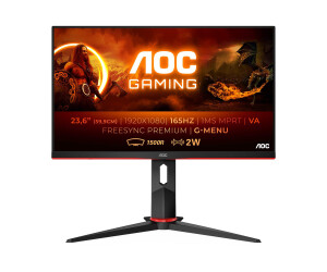 AOC Gaming C24G2AE/BK - LED monitor - Gaming - bent - 61 cm (24 ")