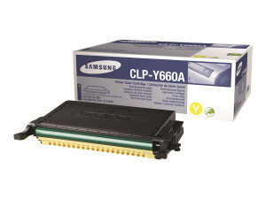 Samsung CLP-Y660A - Gelb - original - Tonerpatrone