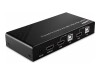 Lindy KVM-/Audio-/USB-Switch - HDMI 4K60, USB 2.0