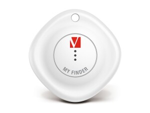 Verbatim My Finder - Anti-Verlust Bluetooth-Tag für Handy, Tablet - Schwarz, weiß (Packung mit 2)