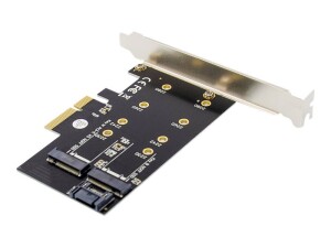 DIGITUS M.2 NGFF / NVMe SSD PCI Express 3.0 (x4) Add-On...